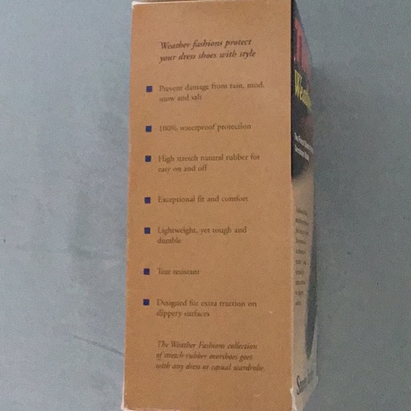 Tingly Rubber Overshoes NWOT men’s - Picture 3 of 6